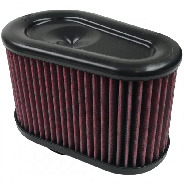 S&B Cold Air Intakes & Filters | 1350 Offroad - S&B Air Filter for Intake Kits 75-5070 Oiled Cotton Cleanable Red - KF-1039 - Image 1