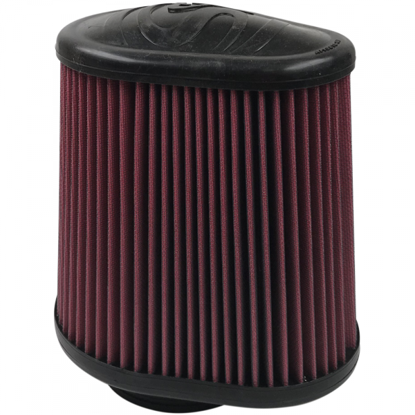 S&B Cold Air Intakes & Filters | 1350 Offroad - S&B Air Filter for Intake Kits 75-5104,75-5053 Oiled Cotton Cleanable Red - KF-1050 - Image 1