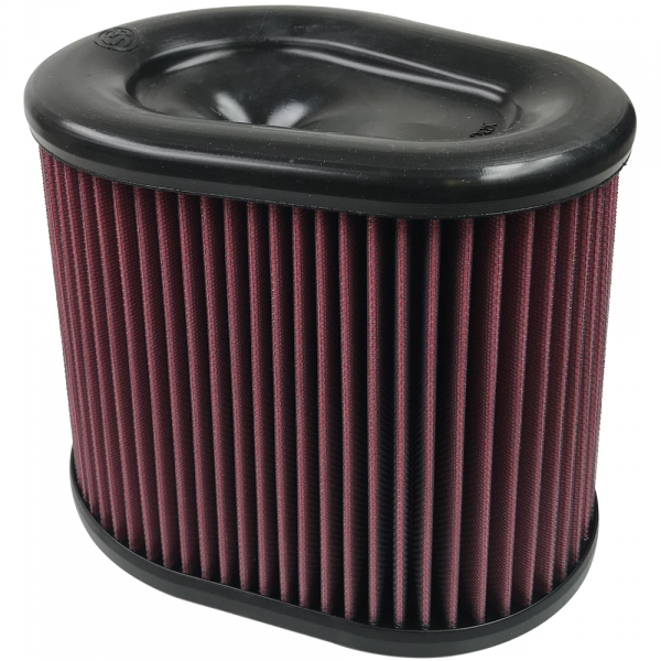 S&B Cold Air Intakes & Filters | 1350 Offroad - S&B Air Filter for Intake Kits 75-5075-1 Oiled Cotton Cleanable Red - KF-1062 - Image 1