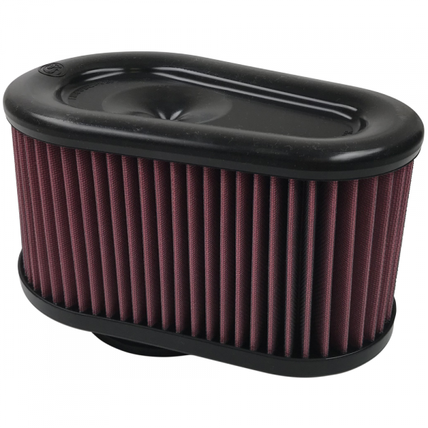 S&B Cold Air Intakes & Filters | 1350 Offroad - S&B Air Filter for Intake Kits 75-5086,75-5088,75-5089 Oiled Cotton Cleanable Red - KF-1064 - Image 1