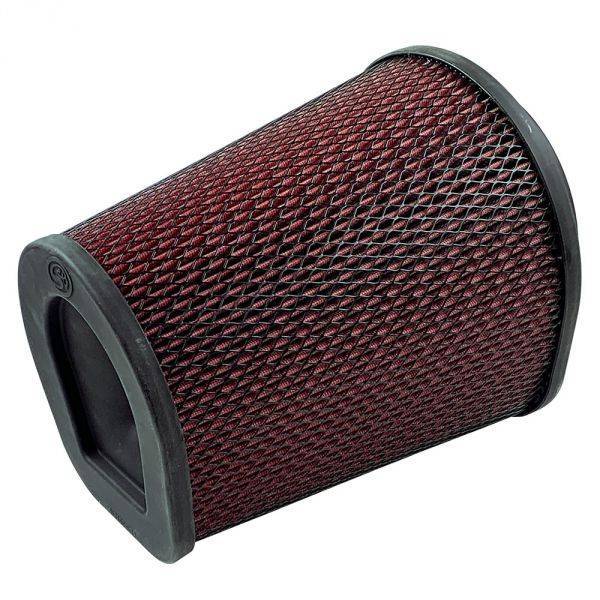 S&B Cold Air Intakes & Filters | 1350 Offroad - S&B Air Filter for Intake Kits 75-6000,75-6001 Oiled Cotton Cleanable Red - KF-1070 - Image 1