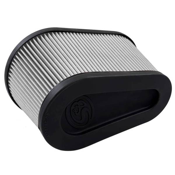 S&B Cold Air Intakes & Filters | 1350 Offroad - S&B Air Filter for Intake Kits 75-5136 / 75-5136D Dry Extendable White - KF-1076D - Image 1