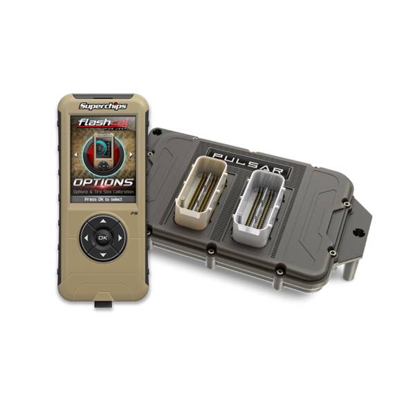 Superchips Jeep Tuners & Performance | 1350 Offroad - Superchips Pulsar with Flashcal Kit 2015-2018 Jeep Wrangler - 42450-FC - Image 1