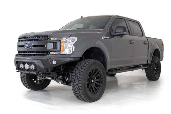 Addictive Desert Designs Bumpers & Off-Road Parts | 1350 Offroad - ADD 18-20 Ford F-150 Bomber Front Bumper with 3 Baja Designs LP6 Mounts - F180014100103 - Image 1