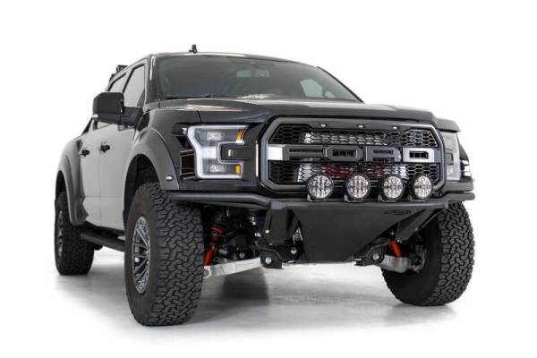 Addictive Desert Designs Bumpers & Off-Road Parts | 1350 Offroad - ADD 17-20 Ford Raptor Pro Add-On Light Hoop - Hammer Black - L1157521701NA - Image 1
