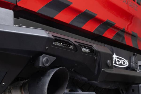 Addictive Desert Designs Bumpers & Off-Road Parts | 1350 Offroad - ADD 2025 Ram RHO Phantom Rear Bumper - Hammer Black Powder Coat - R630191190103 - Image 1