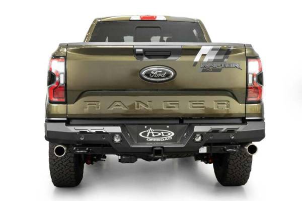 Addictive Desert Designs Bumpers & Off-Road Parts | 1350 Offroad - ADD 2024+ Ford Ranger Raptor Phantom Rear Bumper - R720191280103 - Image 1