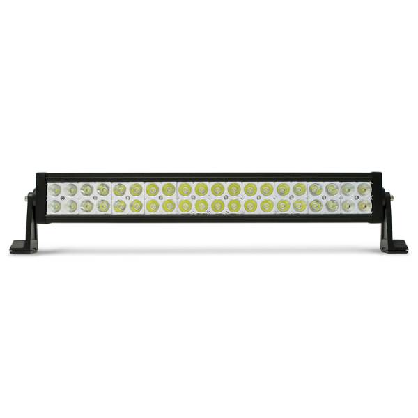 DV8 Offroad Bumpers & Jeep Accessories | 1350 Offroad - DV8 20-in Dual Row LED Light Bar; Chrome Face - B20CE120W3W - Image 1