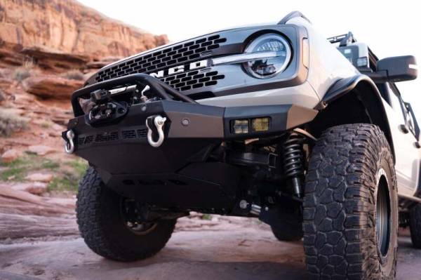 DV8 Offroad Bumpers & Jeep Accessories | 1350 Offroad - DV8 21-23 Ford Bronco Spec Series Front Bumper - FBBR-05 - Image 1
