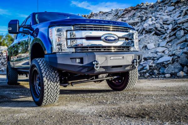 DV8 Offroad Bumpers & Jeep Accessories | 1350 Offroad - DV8 Truck Front Full Size Bumper - FBFF2-03 - Image 1