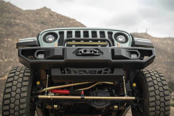 DV8 Offroad Bumpers & Jeep Accessories | 1350 Offroad - DV8 18+ Jeep Wrangler JL / 20+ Jeep Gladiator JT OE Plus Front Bumper - FBJL-13 - Image 1