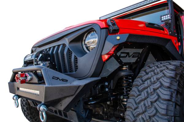 DV8 Offroad Bumpers & Jeep Accessories | 1350 Offroad - DV8 Replacement Grill; Black - GRJL-01 - Image 1