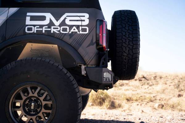 DV8 Offroad Bumpers & Jeep Accessories | 1350 Offroad - DV8 2021-22 Ford Bronco; MTO Series Rear Bumper - RBBR-01 - Image 1