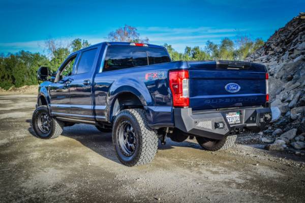 DV8 Offroad Bumpers & Jeep Accessories | 1350 Offroad - DV8 Truck Rear Full Size Bumper - RBFF2-02 - Image 1