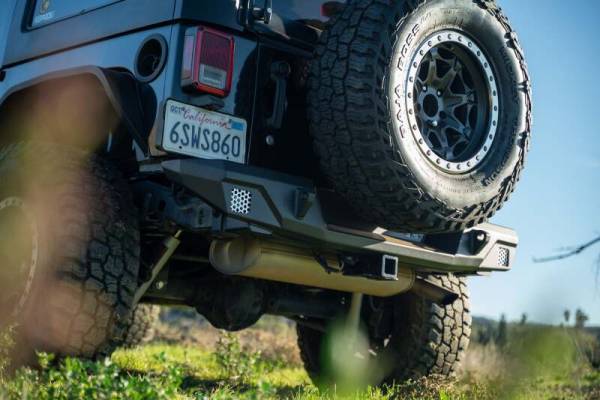 DV8 Offroad Bumpers & Jeep Accessories | 1350 Offroad - DV8 07-18 Jeep Wrangler JK Mid-Width Rear Bumper - RBJK-12 - Image 1