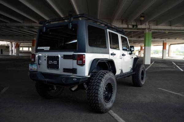 DV8 Offroad Bumpers & Jeep Accessories | 1350 Offroad - DV8 07-18 Jeep Wrangler JK Full-Length Roof Rack - RRJK-03 - Image 1