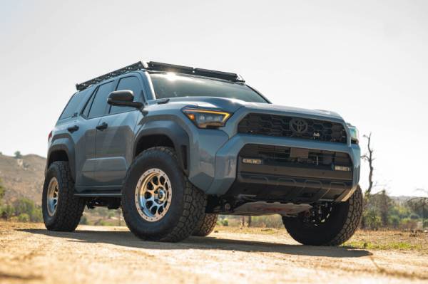 DV8 Offroad Bumpers & Jeep Accessories | 1350 Offroad - DV8 25-26 Toyota 4Runner Roof Rack Light Cutout Fairing - RRTF3-02L - Image 1