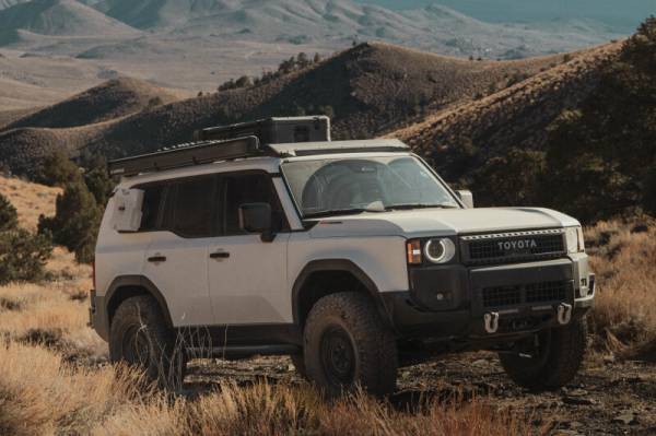 DV8 Offroad Bumpers & Jeep Accessories | 1350 Offroad - DV8 24-25 Toyota Land Cruiser / GX550 Roof Rack - RRTL4-01 - Image 1