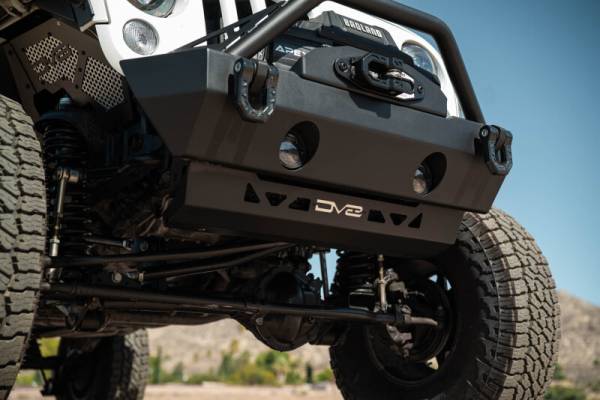 DV8 Offroad Bumpers & Jeep Accessories | 1350 Offroad - DV8 2007-2018 Jeep Wrangler JK Front Skid Plate - SPJK-01 - Image 1