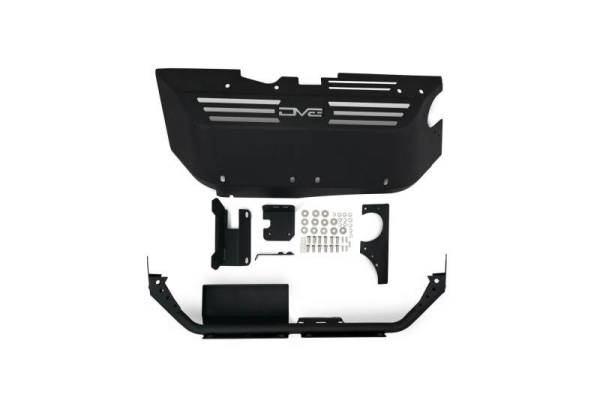 DV8 Offroad Bumpers & Jeep Accessories | 1350 Offroad - DV8 SPJL-05D 20-22 JEEP WRANGLER JL DIESEL DEF TANK / EXHAUST MUFFLER SKID PLATE - SPJL-05D - Image 1
