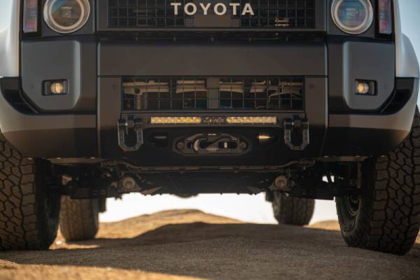 DV8 Offroad Bumpers & Jeep Accessories | 1350 Offroad - DV8 2024+ Toyota Land Cruiser Front Skid Plate - SPTL4-02 - Image 1