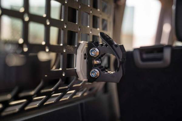 DV8 Offroad Bumpers & Jeep Accessories | 1350 Offroad - DV8 Quick Release Molle Panel Tool Mounts - Grey - UNMM-01GR - Image 1