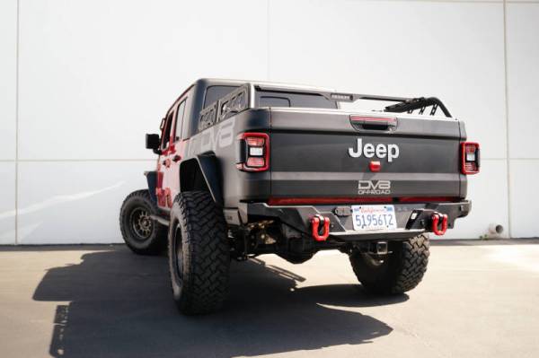 DV8 Offroad Bumpers & Jeep Accessories | 1350 Offroad - DV8 Elite Series D-Ring Shackles - Pair (Red) - UNSK-01RD - Image 1