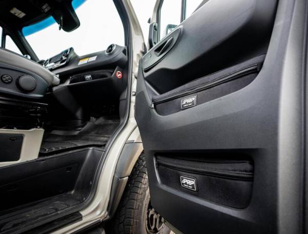 PRP Seats & Harnesses for Jeeps and Off-Road | 1350 Offroad - PRP Lower Door Bags for 2019+ Mercedes Sprinter Van (Pair) - E122 - Image 1