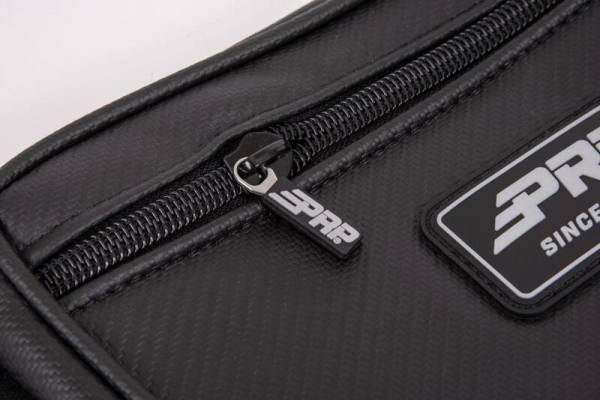 PRP Seats & Harnesses for Jeeps and Off-Road | 1350 Offroad - PRP Front Door Bag with Knee Pad for Polaris RZR, Driver Side, Black - E36-210 - Image 1
