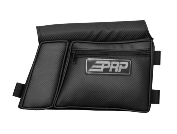 PRP Seats & Harnesses for Jeeps and Off-Road | 1350 Offroad - PRP Door Bag with Knee Pad for PRP Steel Frame Doors/(Passenger Side)- Black - E39-210 - Image 1