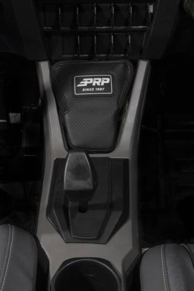 PRP Seats & Harnesses for Jeeps and Off-Road | 1350 Offroad - PRP Console Bag - '24 RZR Pro R/Turbo R, '20-24 RZR PRO XP/XP4 (Black) - E95-210 - Image 1