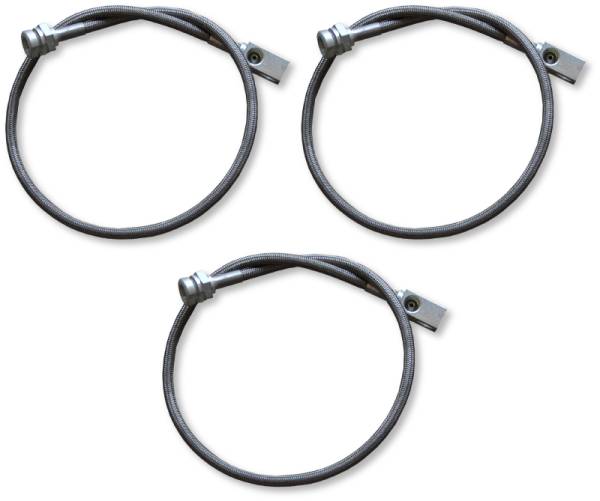 Rock Krawler Jeep Suspension & Lift Kits | 1350 Offroad - Rock Krawler 97-06 Jeep Wrangler TJ Brake Line Kit - Front & Rear - RK00054 - Image 1