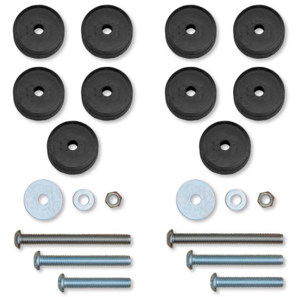 Rock Krawler Jeep Suspension & Lift Kits | 1350 Offroad - Rock Krawler 07-18 Jeep Wrangler JK/JKU / 97-06 Wrangler TJ Stackable Front & Rear Bump Stop Kit - RK06105 - Image 1