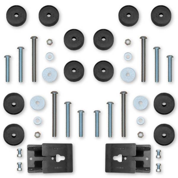 Rock Krawler Jeep Suspension & Lift Kits | 1350 Offroad - Rock Krawler 2018+ Jeep Wrangler JL 2DR / JLU 4DR Front & Rear Bump Stop Kit (2in-4in) - RK07124 - Image 1