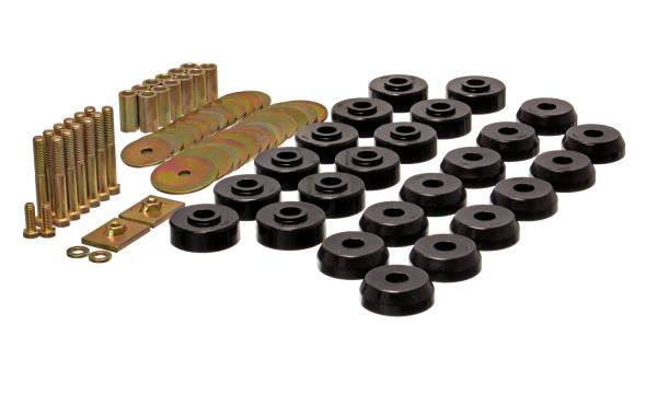 Energy Suspension Polyurethane Bushings | 1350 Offroad - Energy Suspension Body Mount Set, Black 3.4167G - Image 1