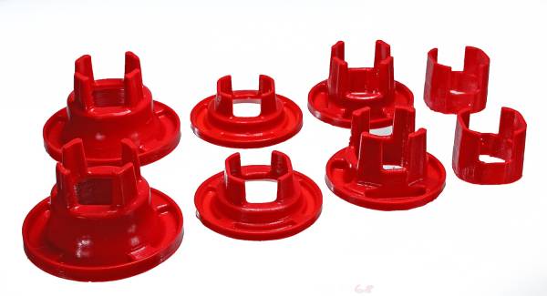 Energy Suspension Polyurethane Bushings | 1350 Offroad - Energy Suspension Sub-Frame Bushing Set, Red 3.4168R - Image 1