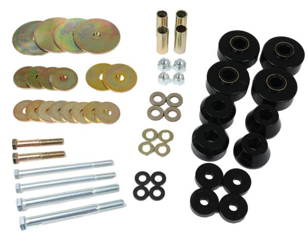 Energy Suspension Polyurethane Bushings | 1350 Offroad - Energy Suspension Body Mount Set, Black 3.4174G - Image 1