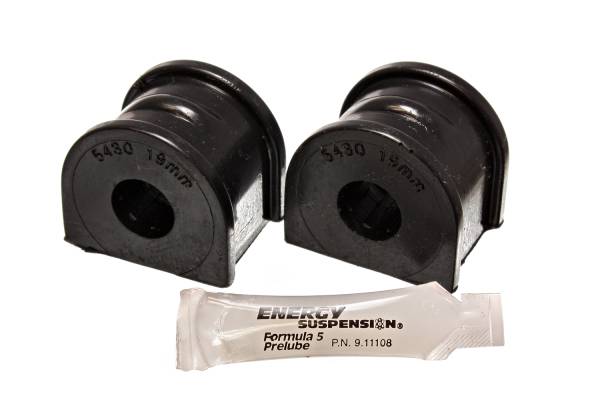Energy Suspension Polyurethane Bushings | 1350 Offroad - Energy Suspension Sway Bar Bushing Set, Black 3.5197G - Image 1