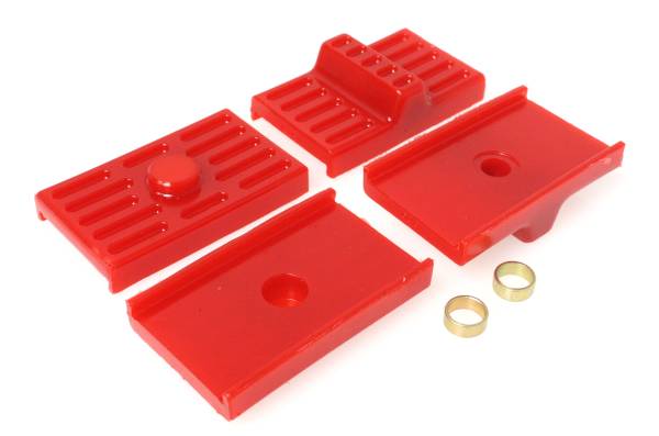 Energy Suspension Polyurethane Bushings | 1350 Offroad - Energy Suspension Universal Leaf Spring Pad, Red 3.6111R - Image 1