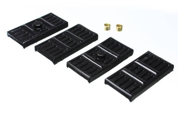 Energy Suspension Polyurethane Bushings | 1350 Offroad - Energy Suspension Universal Leaf Spring Pad, Black 3.6113G - Image 1