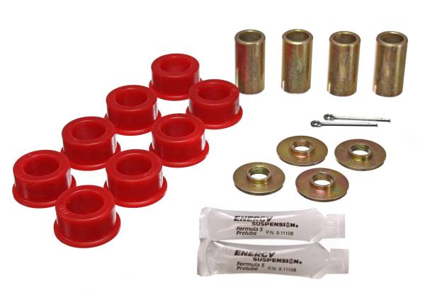 Energy Suspension Polyurethane Bushings | 1350 Offroad - Energy Suspension Strut Rod Bushing Set, Red 3.7102R - Image 1