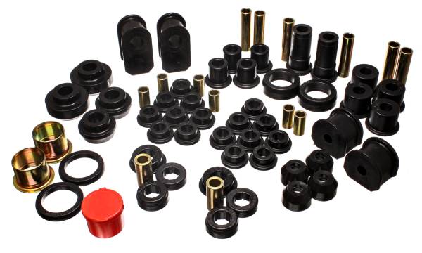Energy Suspension Polyurethane Bushings | 1350 Offroad - Energy Suspension Hyper-Flex System, Black 4.18102G - Image 1