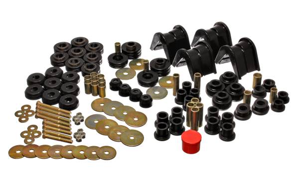 Energy Suspension Polyurethane Bushings | 1350 Offroad - Energy Suspension Hyper-Flex System, Black 4.18104G - Image 1