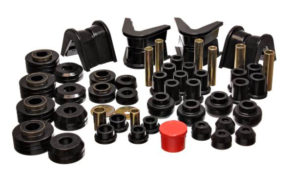 Energy Suspension Polyurethane Bushings | 1350 Offroad - Energy Suspension Hyper-Flex System, Black 4.18107G - Image 1