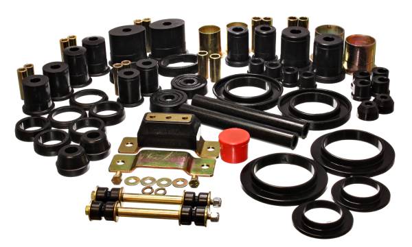 Energy Suspension Polyurethane Bushings | 1350 Offroad - Energy Suspension Hyper-Flex System, Black 4.18109G - Image 1