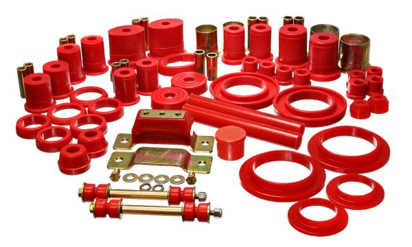 Energy Suspension Polyurethane Bushings | 1350 Offroad - Energy Suspension Hyper-Flex System, Red 4.18109R - Image 1