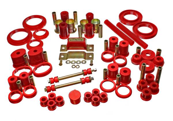 Energy Suspension Polyurethane Bushings | 1350 Offroad - Energy Suspension Hyper-Flex System, Red 4.18110R - Image 1