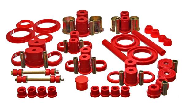 Energy Suspension Polyurethane Bushings | 1350 Offroad - Energy Suspension Hyper-Flex System, Red 4.18112R - Image 1
