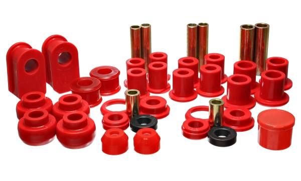 Energy Suspension Polyurethane Bushings | 1350 Offroad - Energy Suspension Hyper-Flex System, Red 4.18116R - Image 1