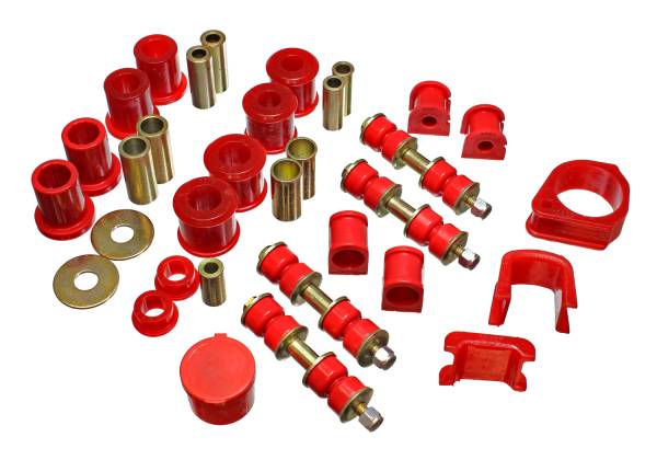 Energy Suspension Polyurethane Bushings | 1350 Offroad - Energy Suspension Hyper-Flex System, Red 4.18117R - Image 1
